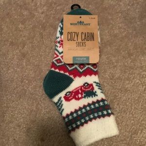 Cozy Cabin youth socks